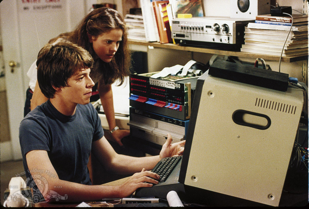 After seeing the classic Wargames, Saïd knew he wanted to become a hacker. In this scene Matthew Broderick and Ally Sheedy try to hack into the Pentagon.