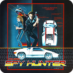 Spy Hunter was the main inspiration for Alain's second game on the ST ... Fire & Forget.