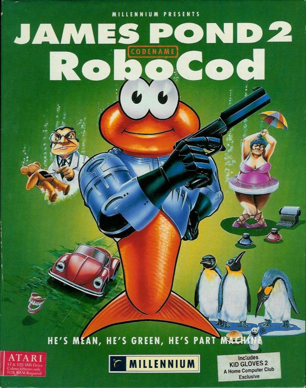 Robocod on the Amiga featured beautiful parallax scrolling. When Adrian noticed it, he wanted to copy this effect for his Doodlebug game.