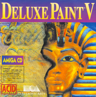 Adrian used Deluxe Paint to create all the graphics for his games.