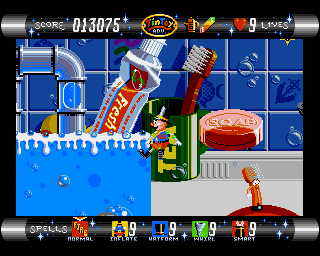 Tin Toy Adventures was a game inspired by Sega's Clockwork Knight.