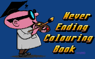 Deano also did work on other machines. He converted Tonesoft's 'The Never Ending Colouring Book' to the Amiga.