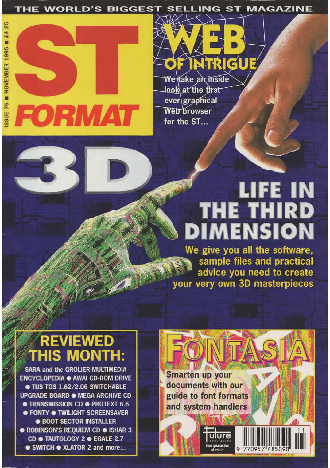 Cover for ST Format 76 (Nov 1995)