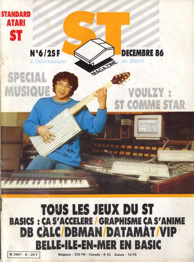 Cover for ST Magazine 6 (Dec 1986)