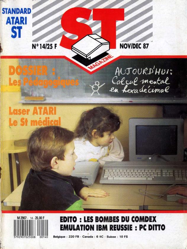 Cover for ST Magazine 14 (Nov 1987)