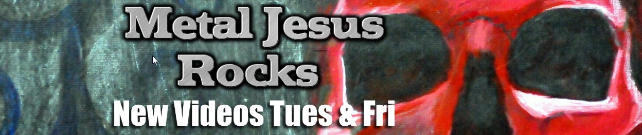 Screenshot of website Metal Jezus Rocks